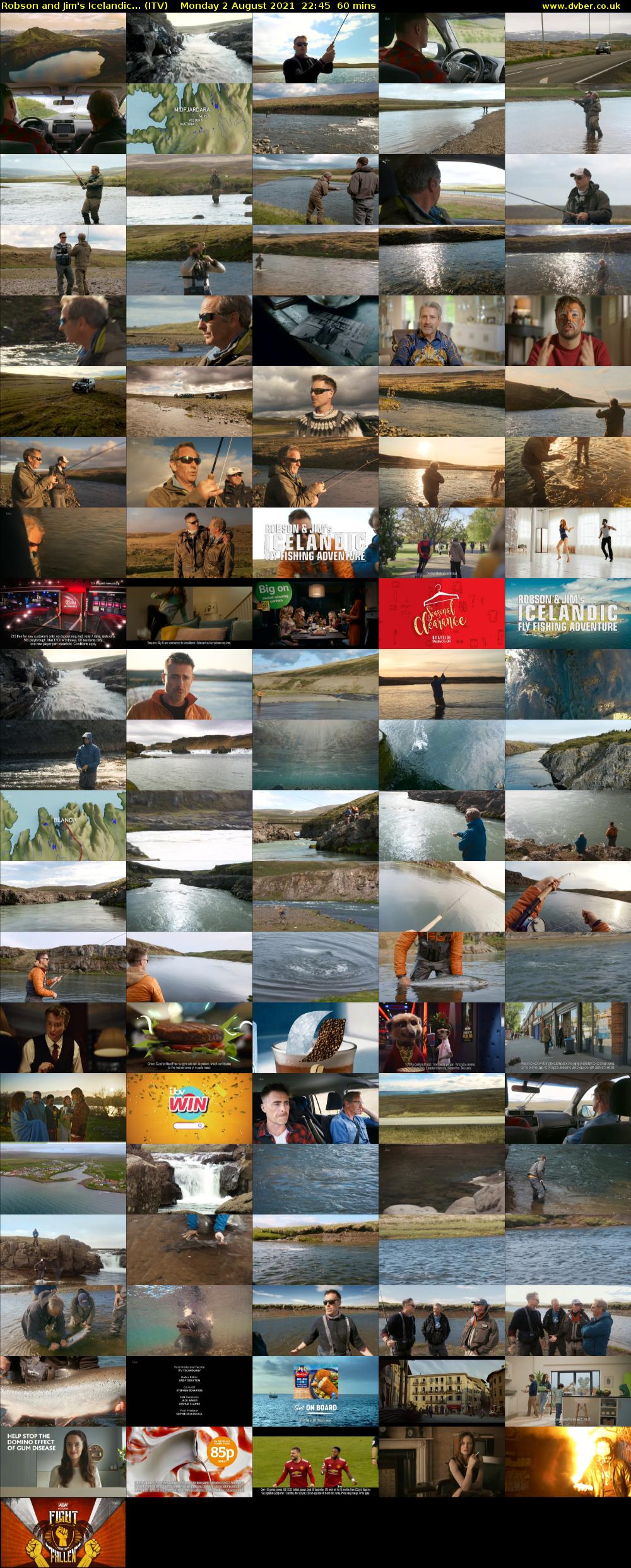 Robson and Jim's Icelandic... (ITV) Monday 2 August 2021 22:45 - 23:45