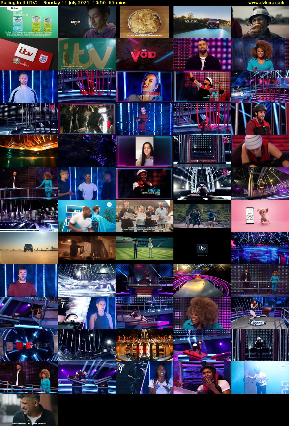 Rolling In It (ITV) Sunday 11 July 2021 10:50 - 11:55