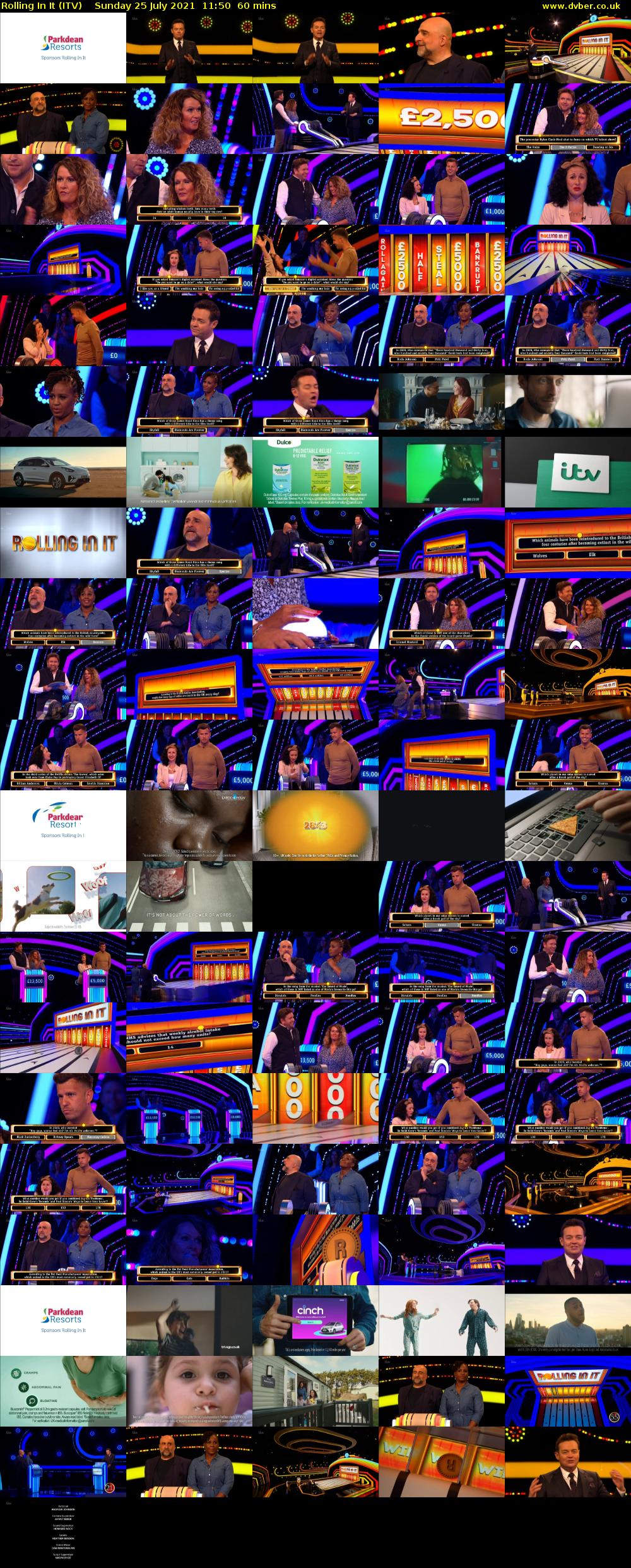 Rolling In It (ITV) Sunday 25 July 2021 11:50 - 12:50
