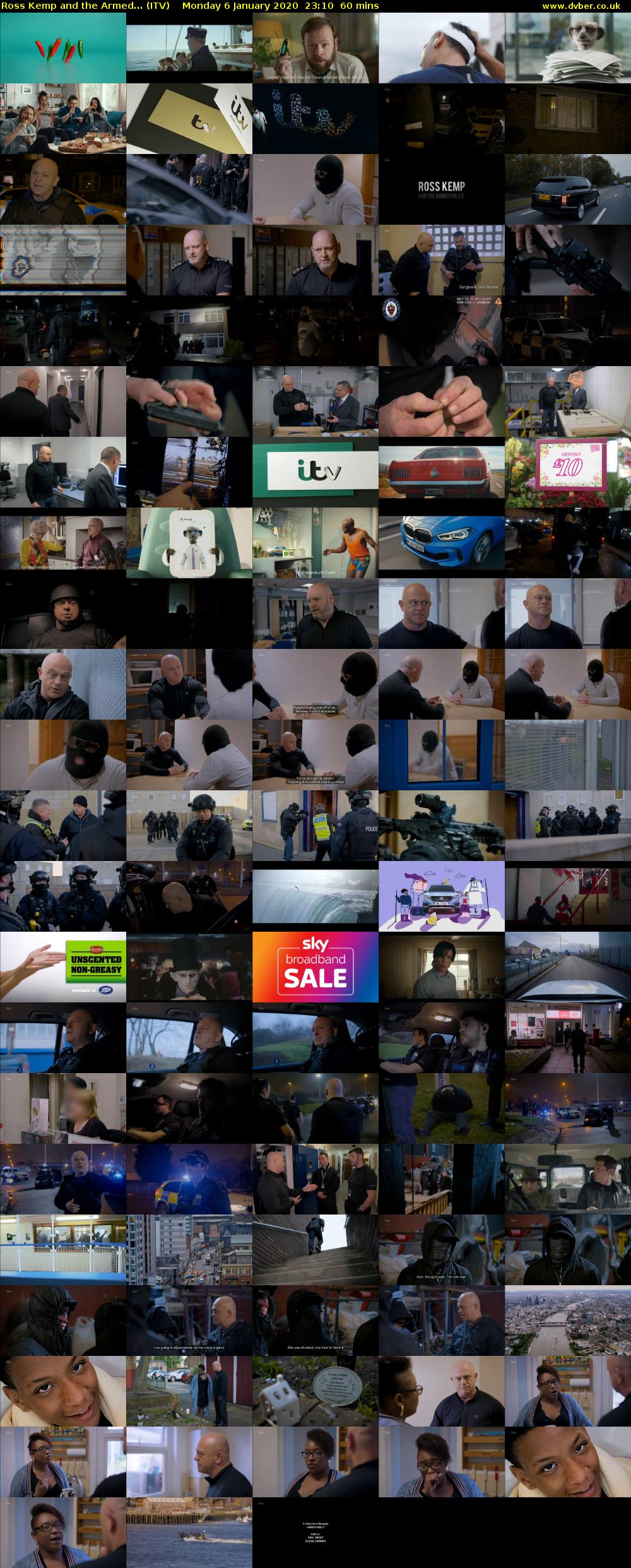 Ross Kemp and the Armed... (ITV) Monday 6 January 2020 23:10 - 00:10