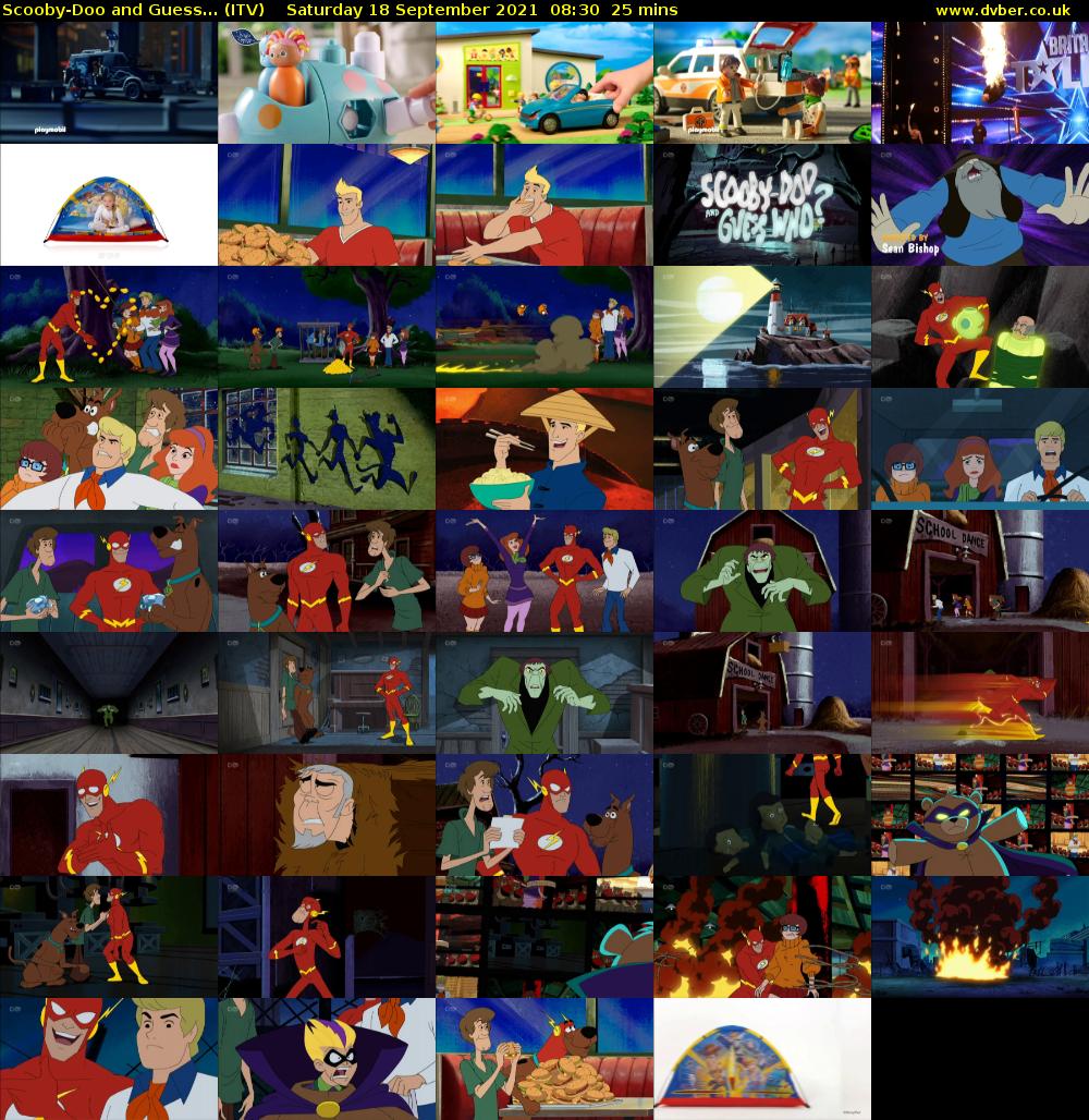Scooby-Doo and Guess... (ITV) Saturday 18 September 2021 08:30 - 08:55