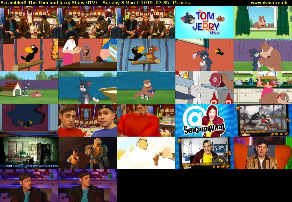 Scrambled! The Tom and Jerry Show (ITV) Sunday 3 March 2019 07:35 - 07:50