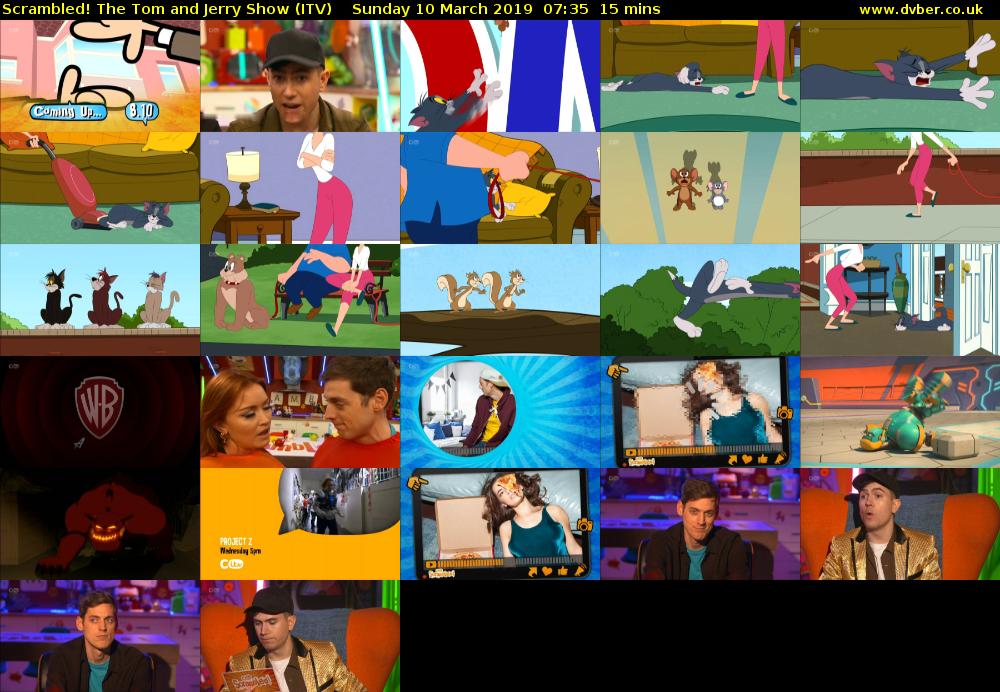 Scrambled! The Tom and Jerry Show (ITV) Sunday 10 March 2019 07:35 - 07:50
