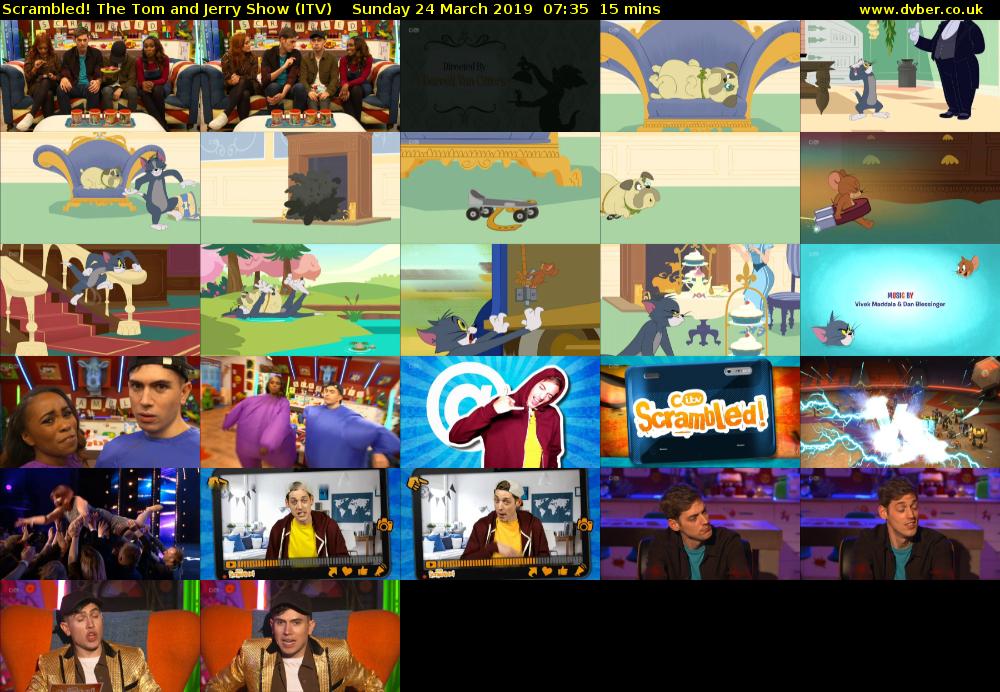 Scrambled! The Tom and Jerry Show (ITV) Sunday 24 March 2019 07:35 - 07:50