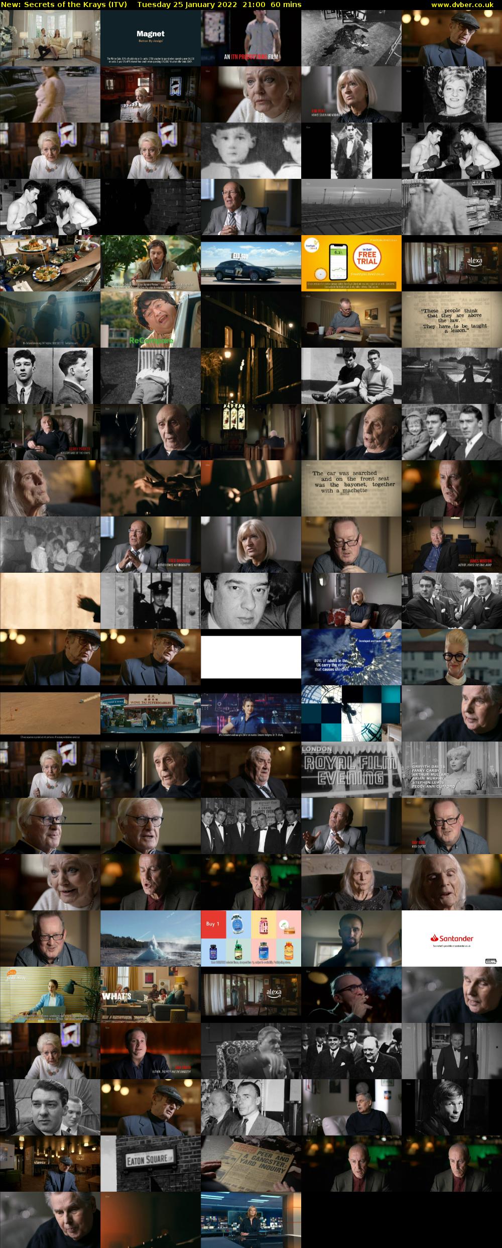 Secrets of the Krays (ITV) Tuesday 25 January 2022 21:00 - 22:00