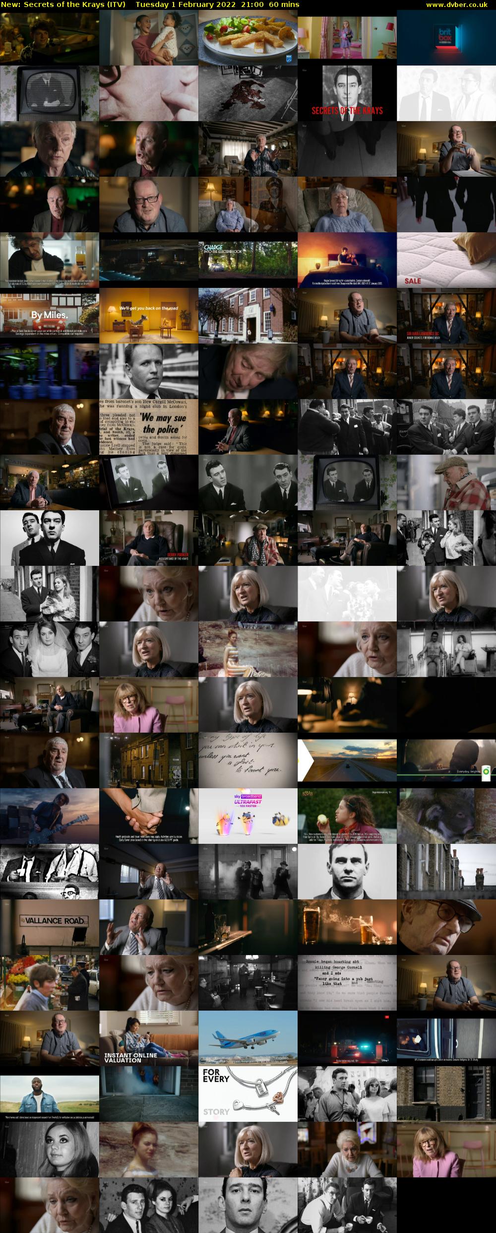 Secrets of the Krays (ITV) Tuesday 1 February 2022 21:00 - 22:00