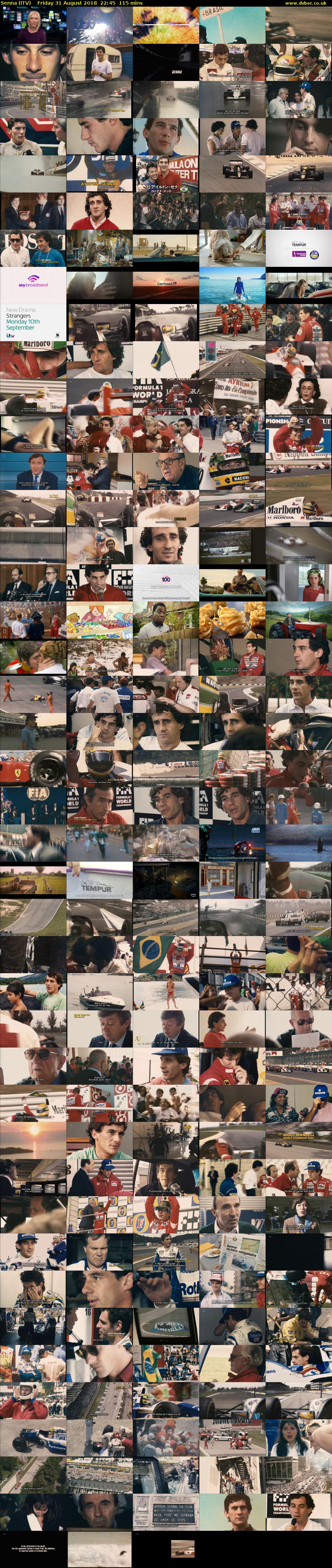 Senna (ITV) Friday 31 August 2018 22:45 - 00:40