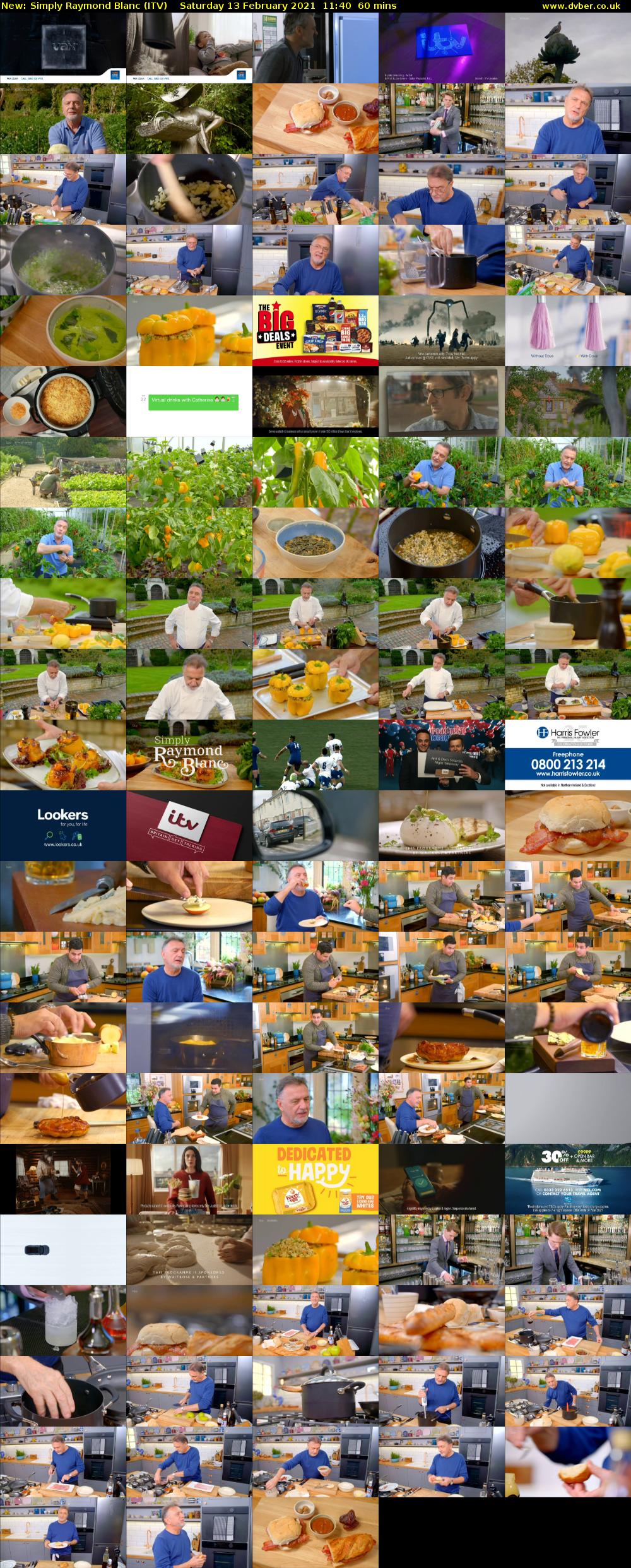 Simply Raymond Blanc (ITV) Saturday 13 February 2021 11:40 - 12:40