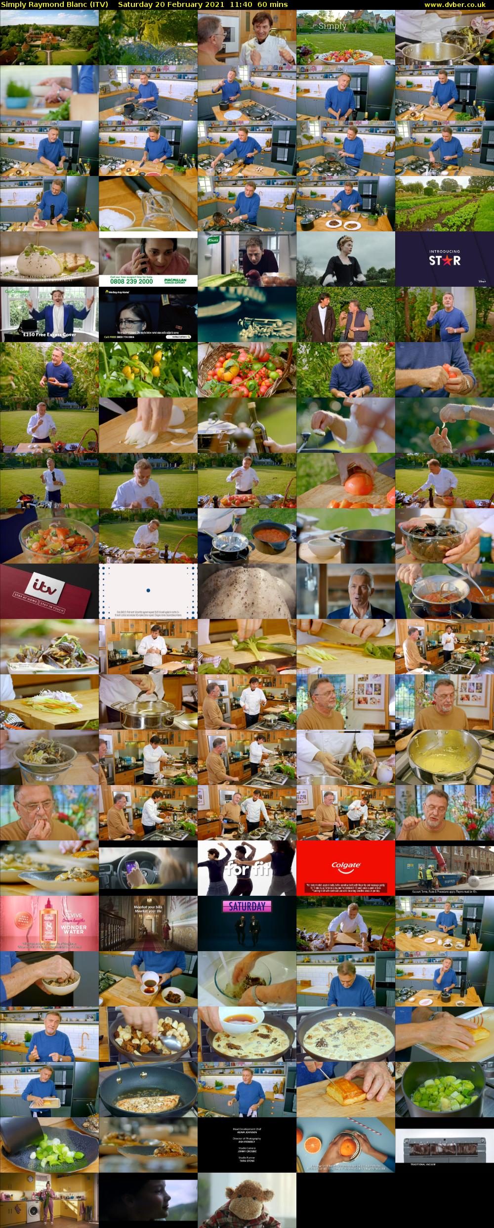 Simply Raymond Blanc (ITV) Saturday 20 February 2021 11:40 - 12:40