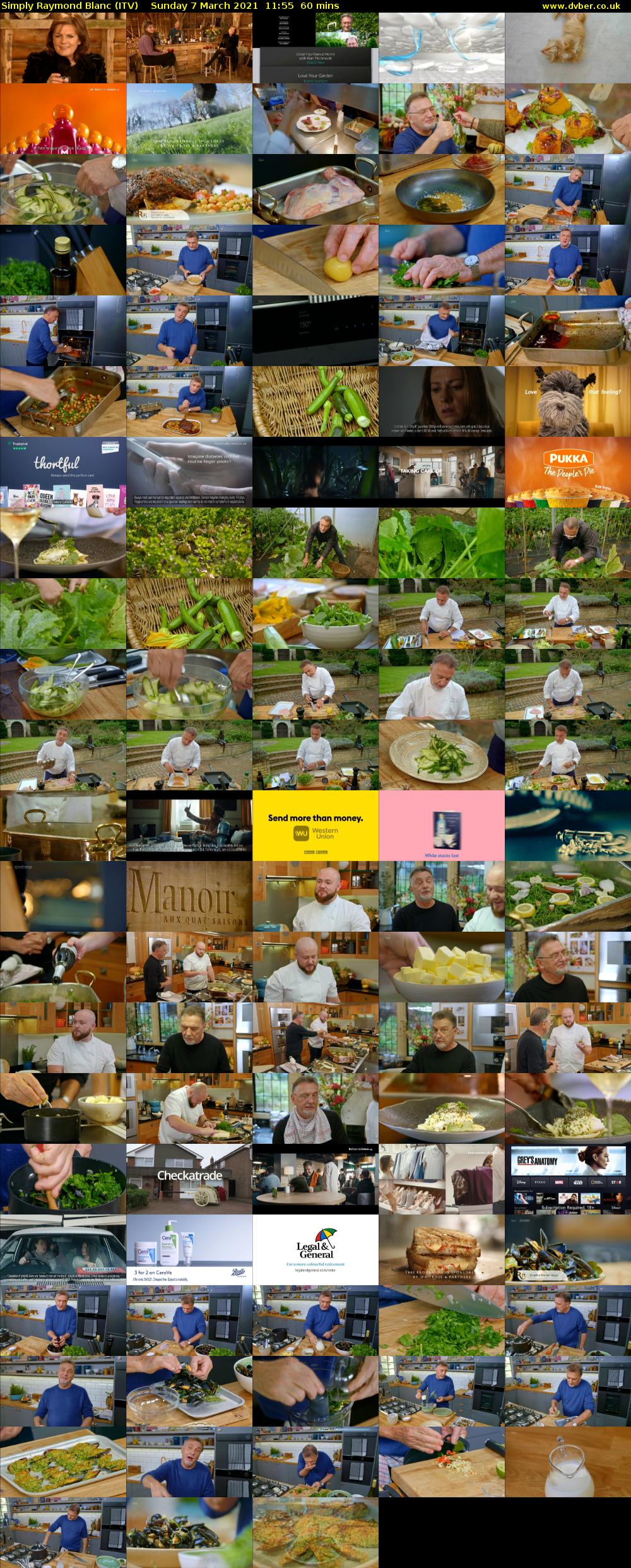Simply Raymond Blanc (ITV) Sunday 7 March 2021 11:55 - 12:55