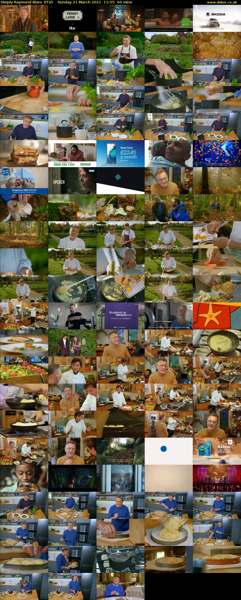 Simply Raymond Blanc (ITV) Sunday 21 March 2021 11:55 - 12:55