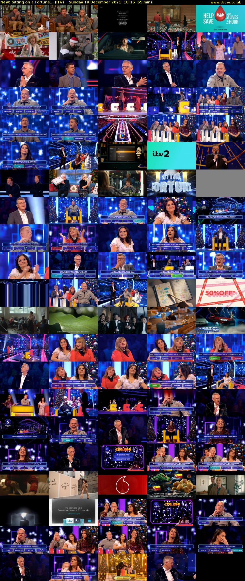 Sitting on a Fortune... (ITV) Sunday 19 December 2021 18:15 - 19:20