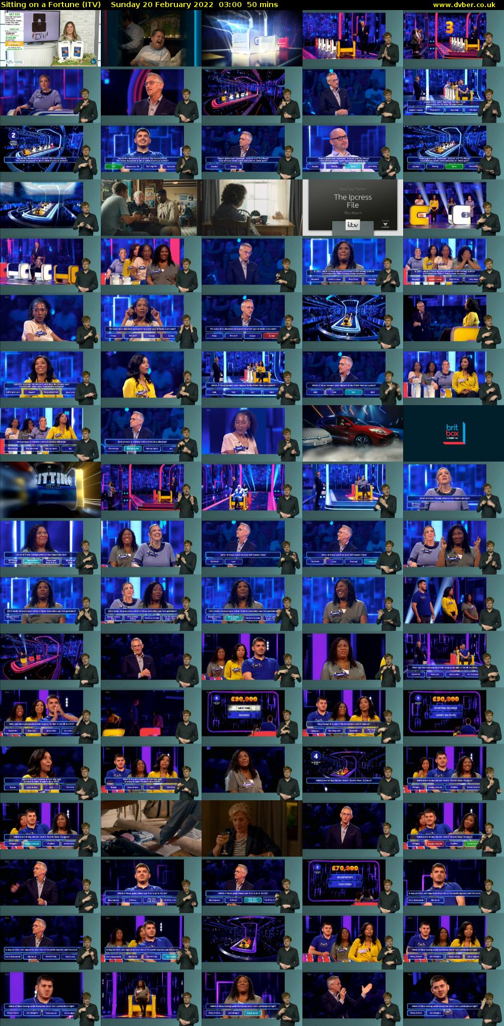 Sitting on a Fortune (ITV) Sunday 20 February 2022 03:00 - 03:50