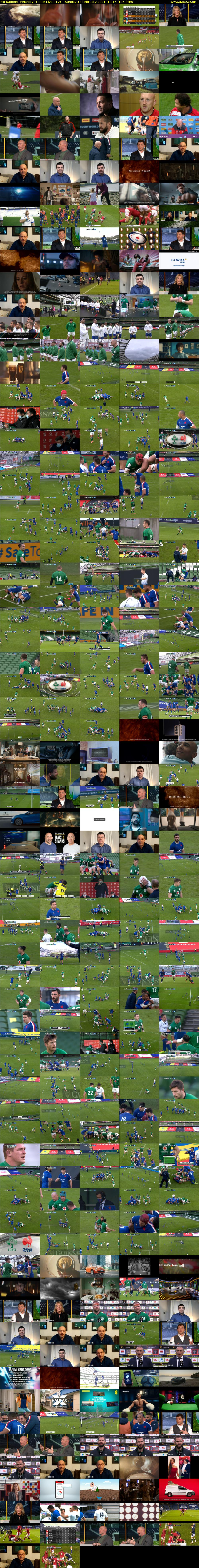 Six Nations: Ireland v France Live (ITV) Sunday 14 February 2021 14:15 - 17:30