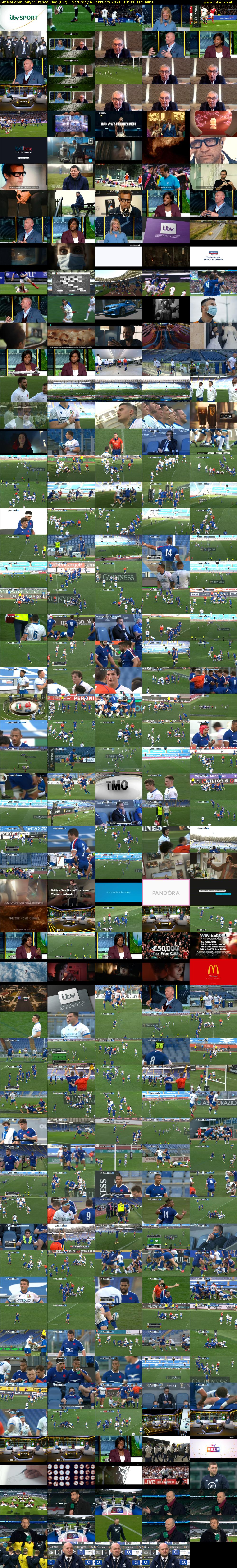 Six Nations: Italy v France Live (ITV) Saturday 6 February 2021 13:30 - 16:15