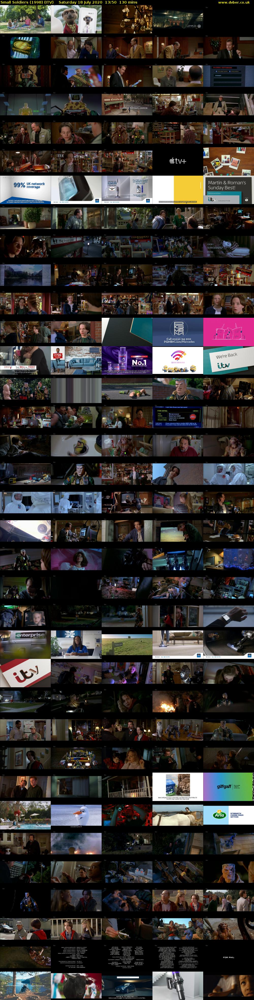 Small Soldiers (1998) (ITV) Saturday 18 July 2020 13:50 - 16:00
