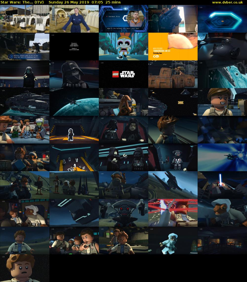Star Wars: The... (ITV) Sunday 26 May 2019 07:05 - 07:30