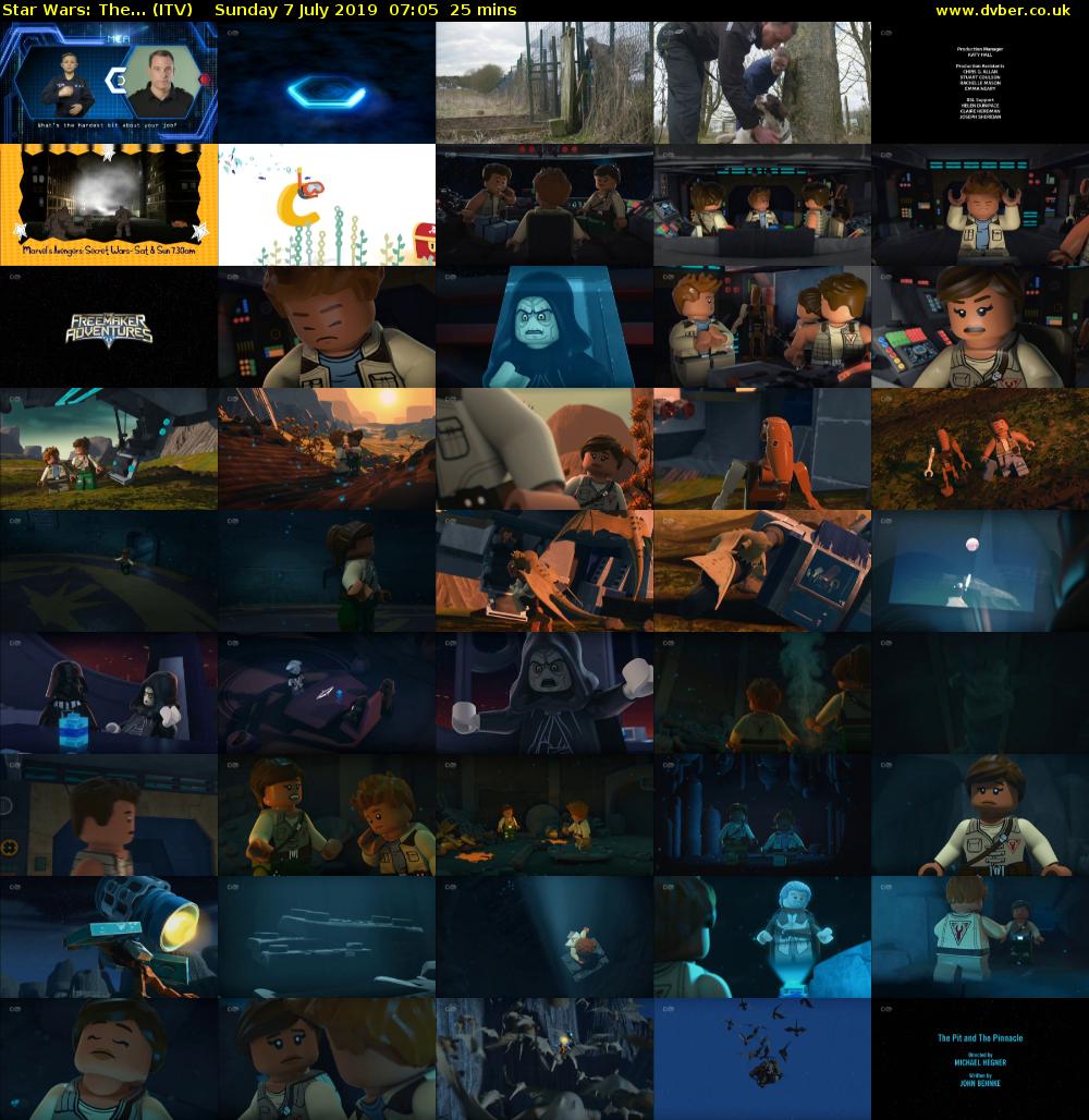 Star Wars: The... (ITV) Sunday 7 July 2019 07:05 - 07:30