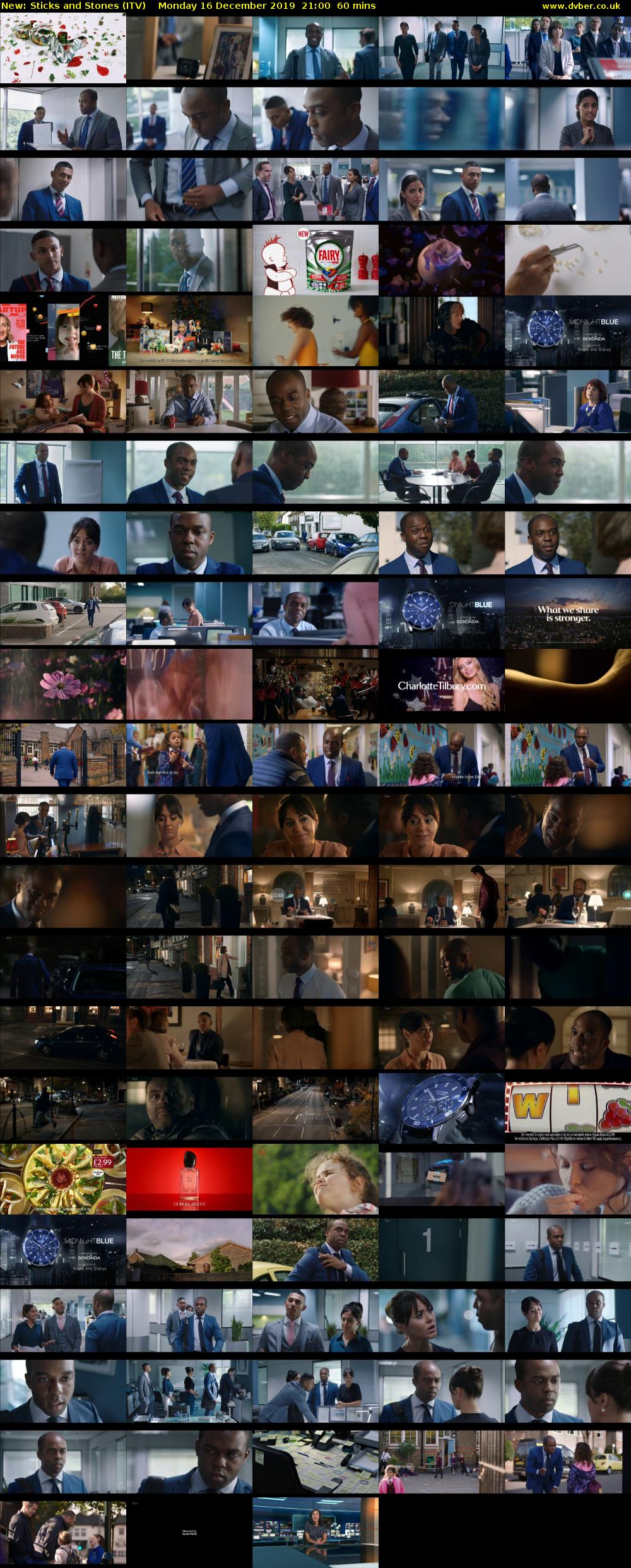 Sticks and Stones (ITV) Monday 16 December 2019 21:00 - 22:00