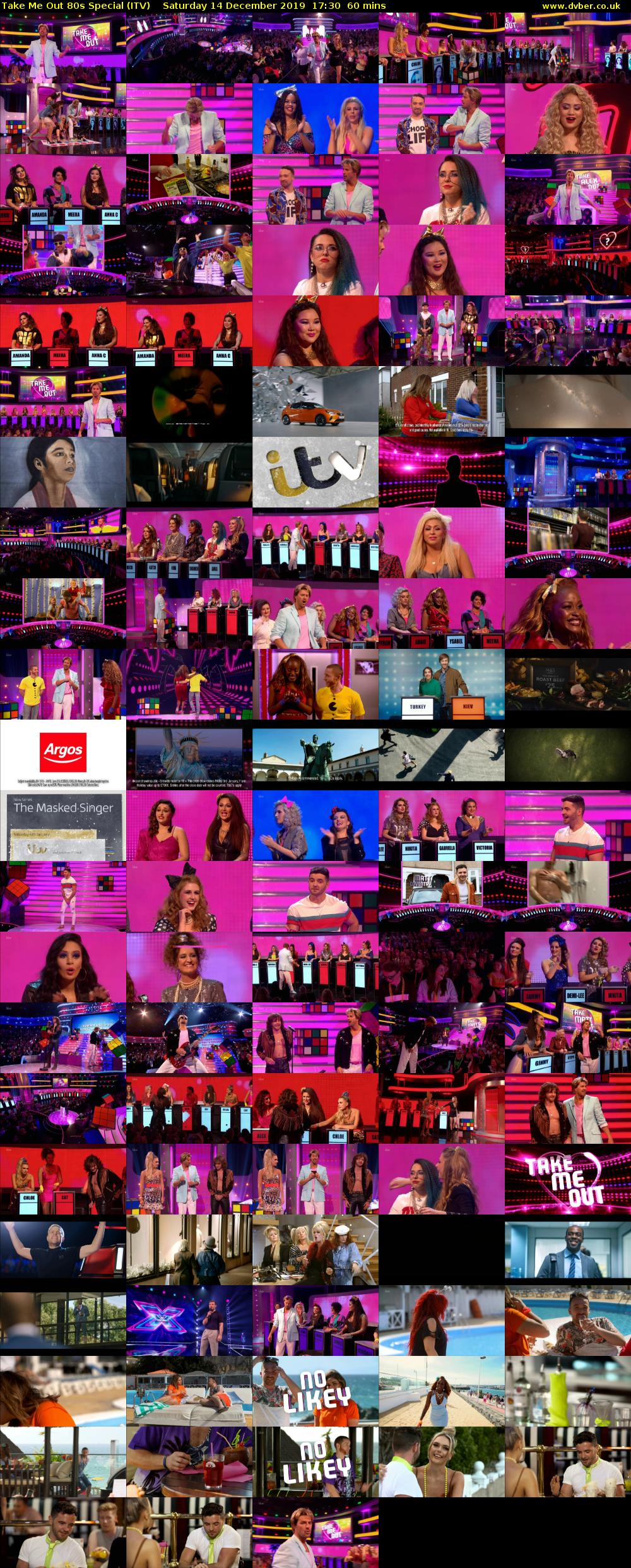 Take Me Out 80s Special (ITV) Saturday 14 December 2019 17:30 - 18:30
