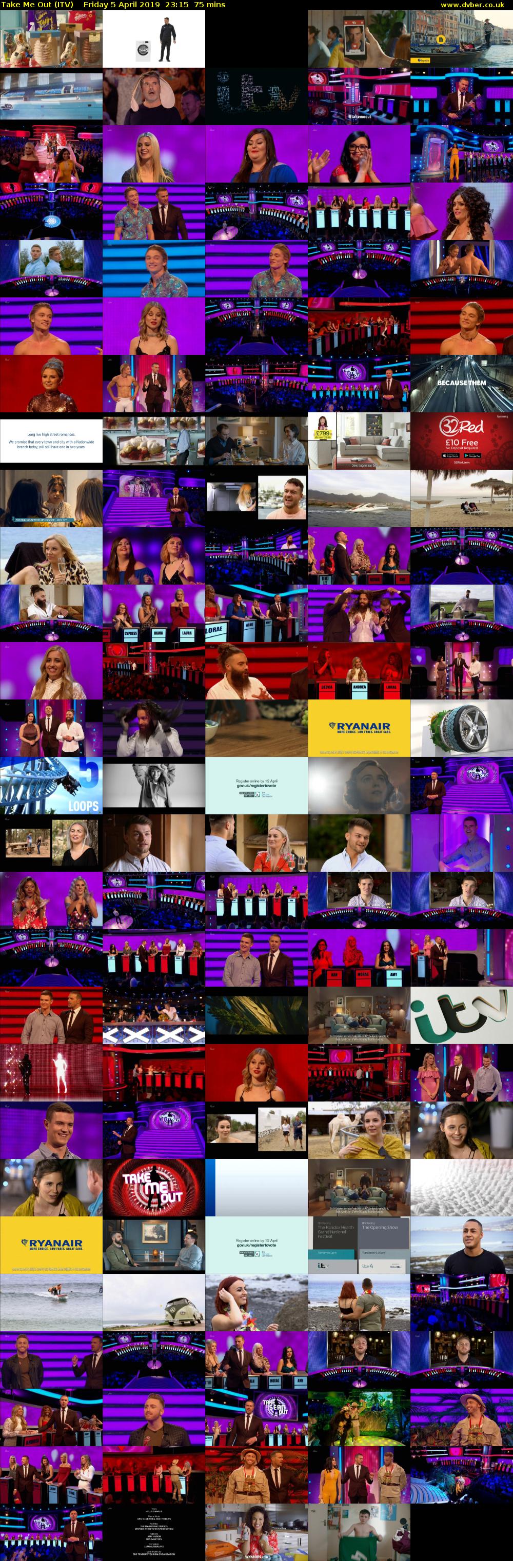 Take Me Out (ITV) Friday 5 April 2019 23:15 - 00:30