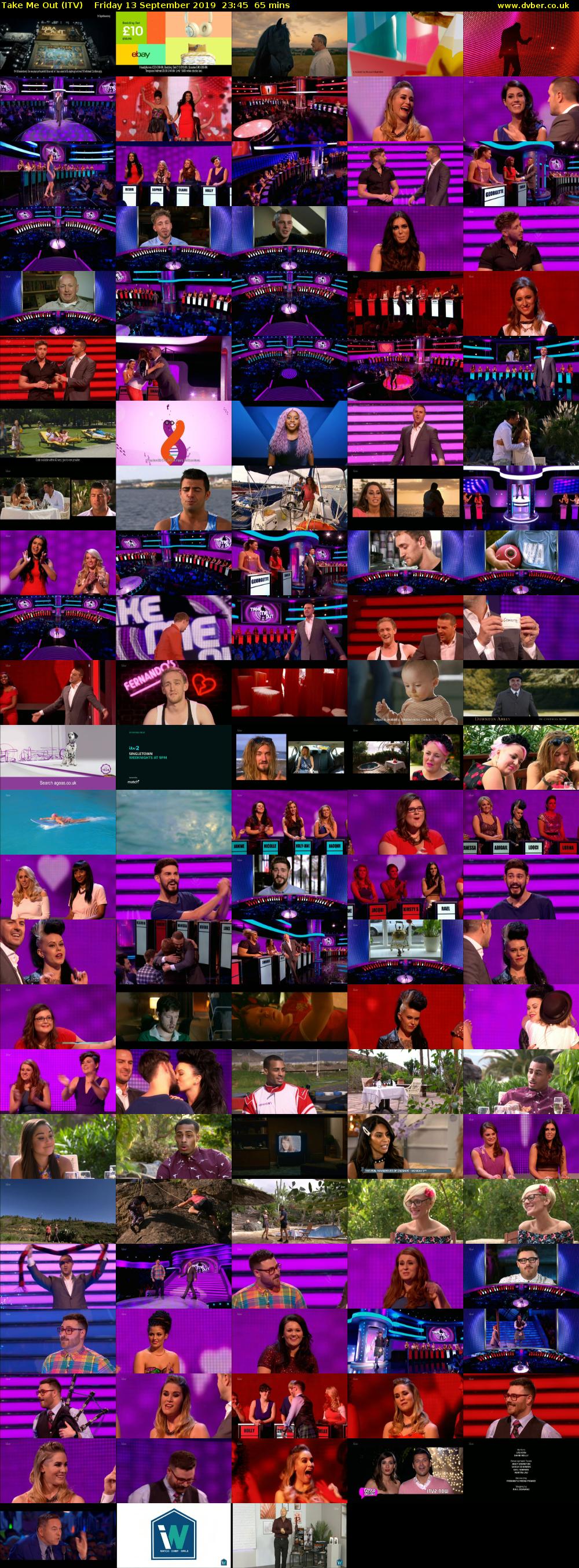 Take Me Out (ITV) Friday 13 September 2019 23:45 - 00:50