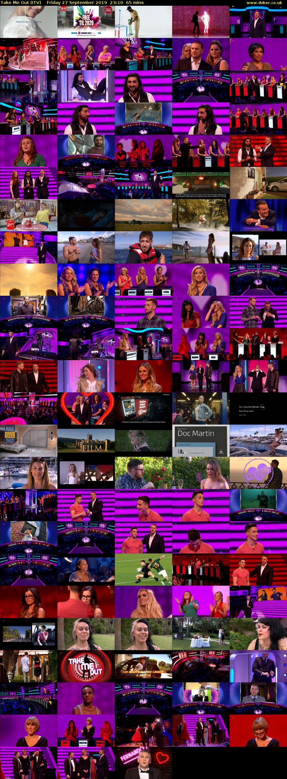 Take Me Out (ITV) Friday 27 September 2019 23:10 - 00:15