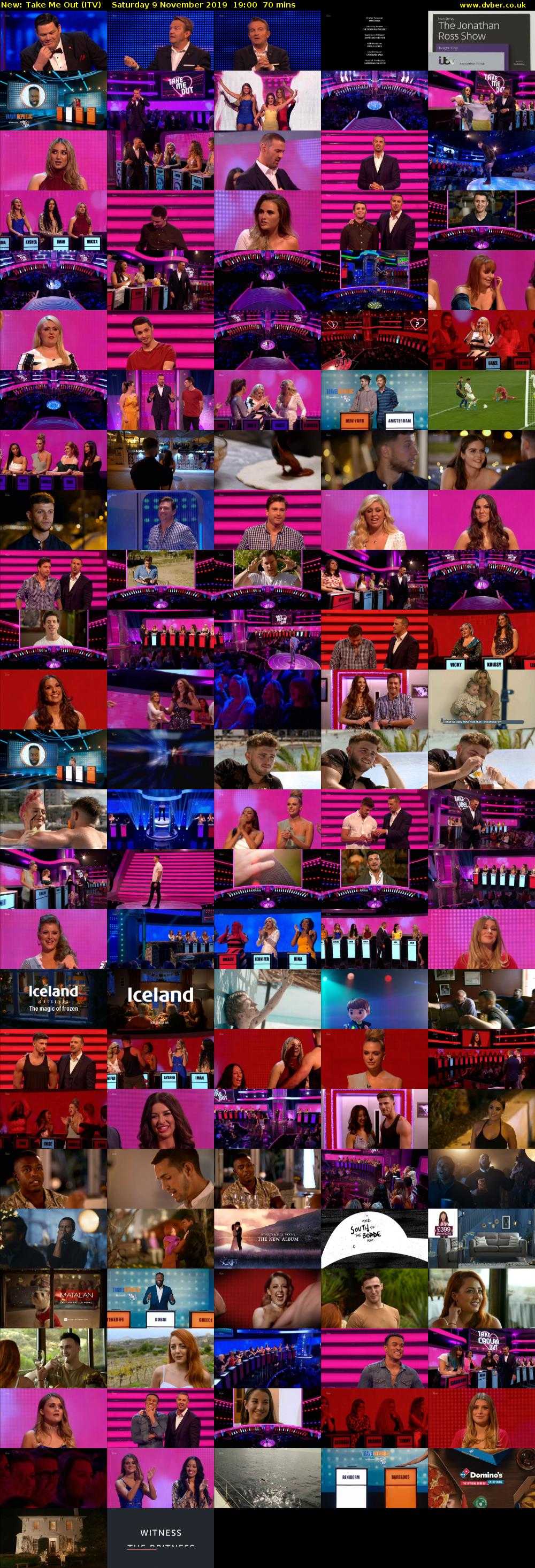 Take Me Out (ITV) Saturday 9 November 2019 19:00 - 20:10