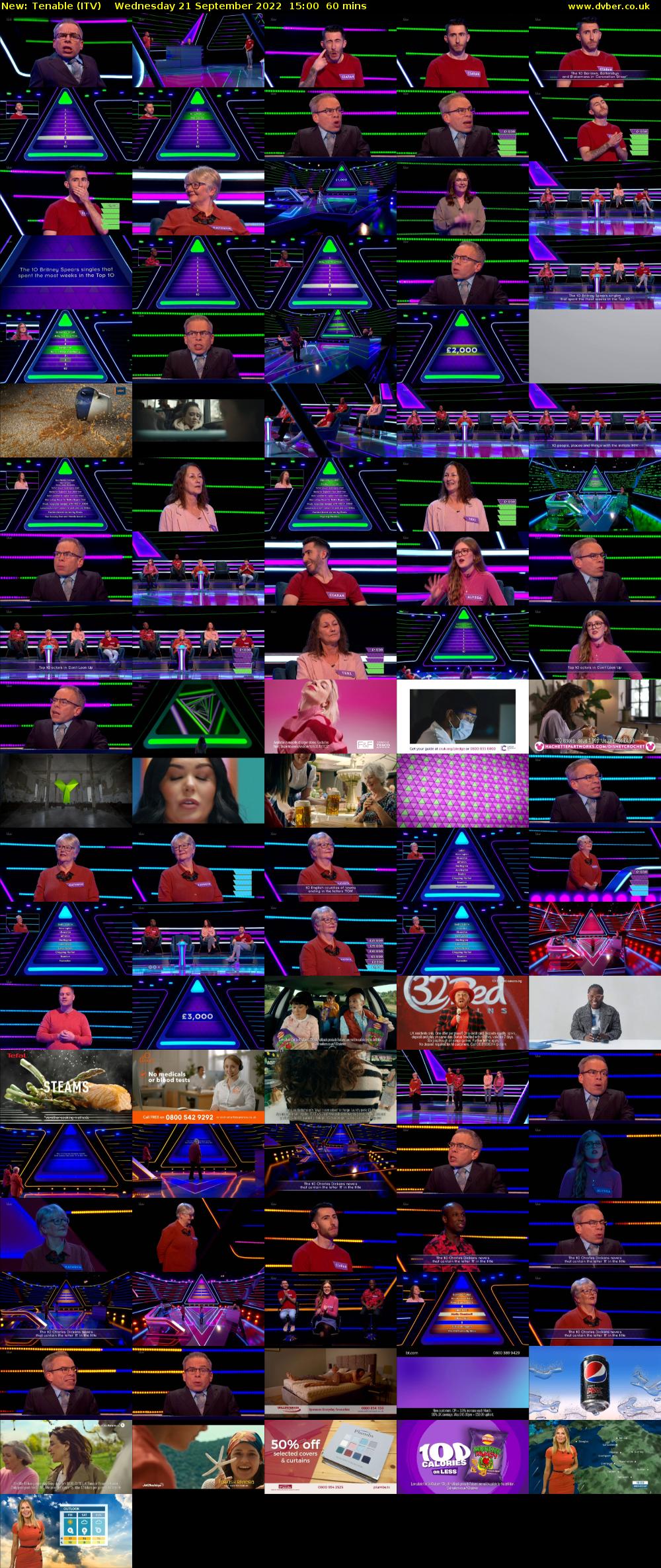 Tenable (ITV) Wednesday 21 September 2022 15:00 - 16:00