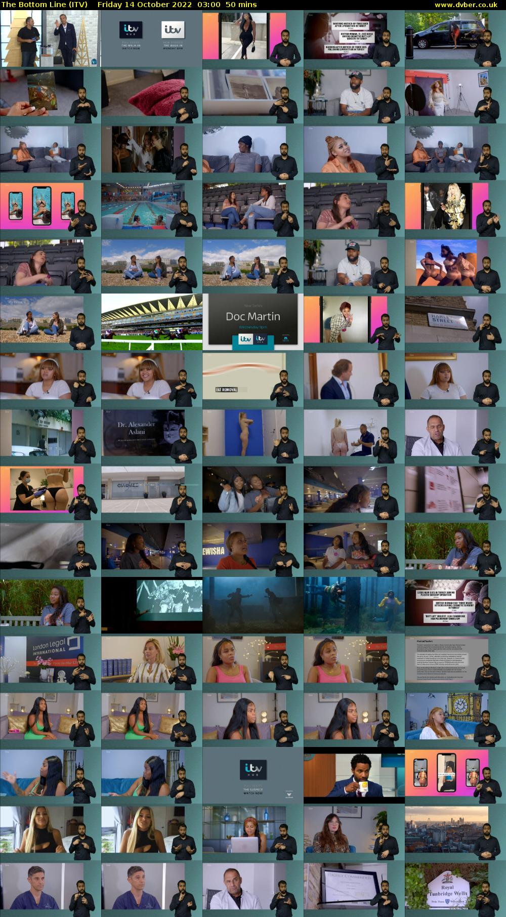 The Bottom Line (ITV) Friday 14 October 2022 03:00 - 03:50