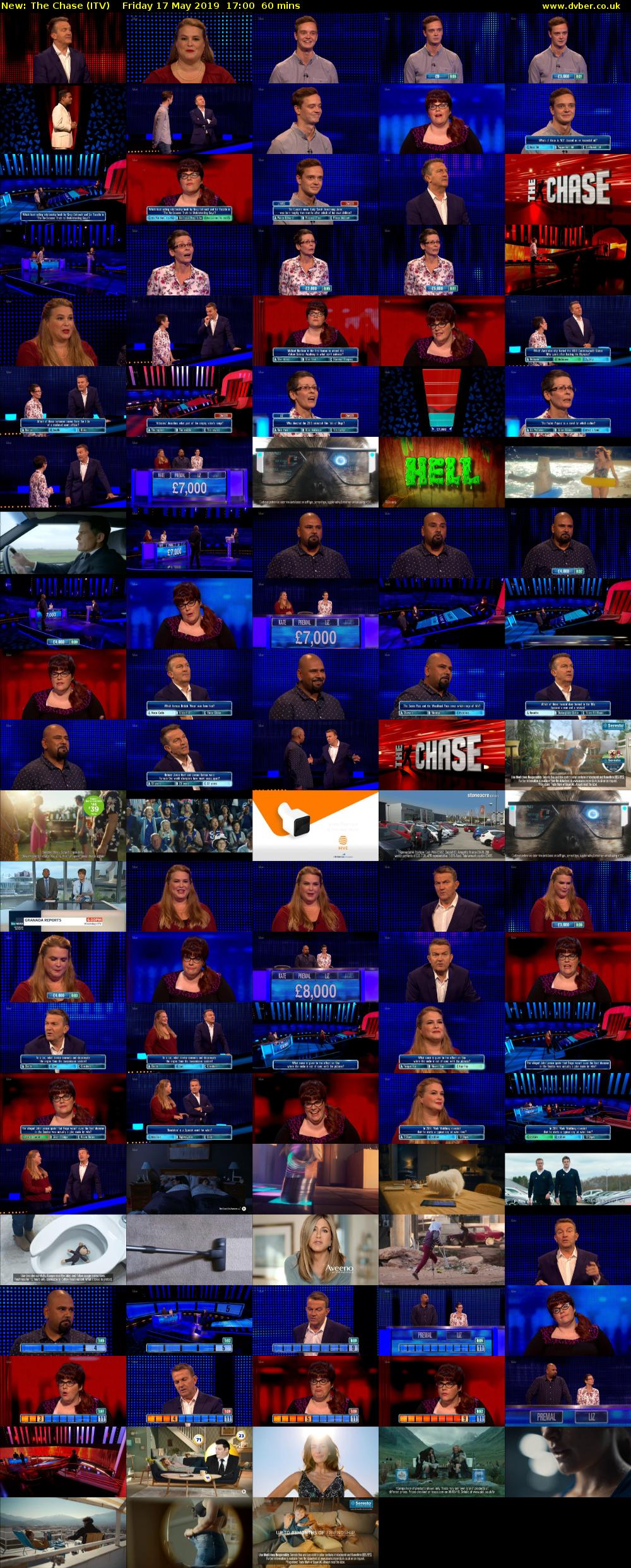 The Chase (ITV) Friday 17 May 2019 17:00 - 18:00