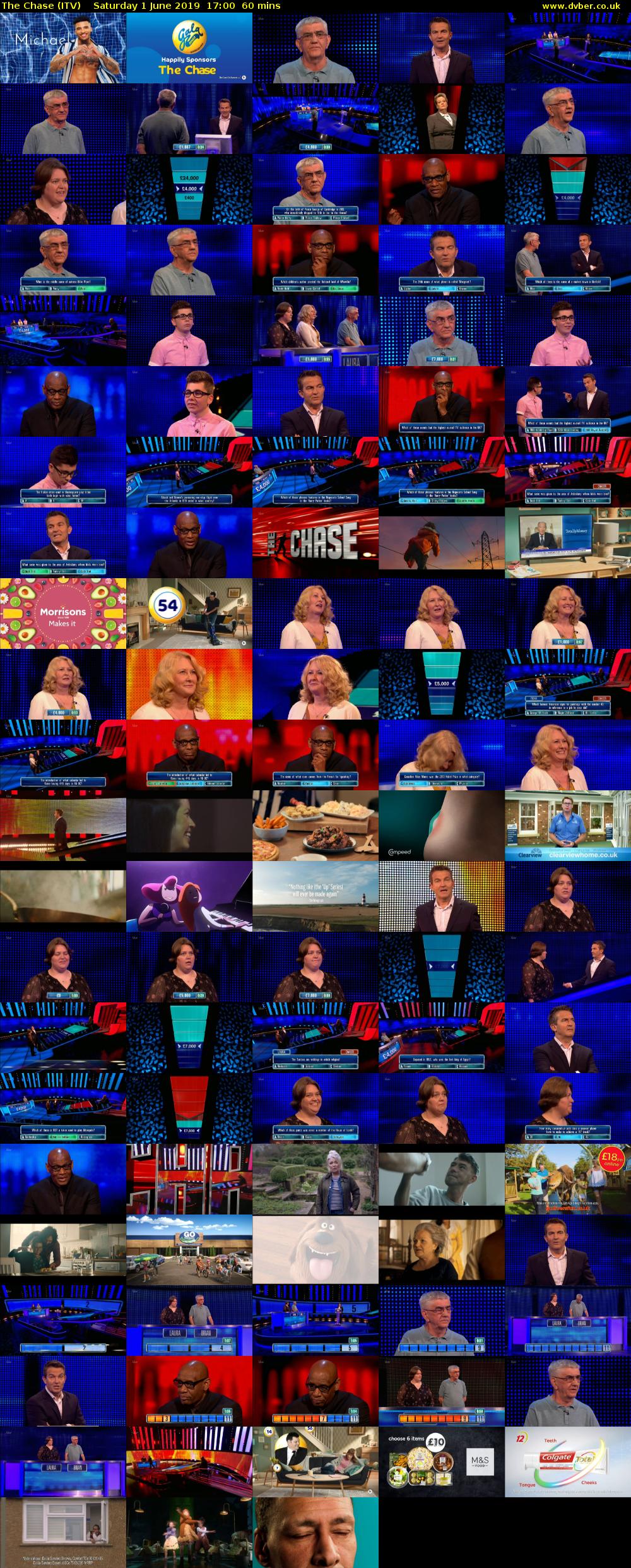 The Chase (ITV) Saturday 1 June 2019 17:00 - 18:00