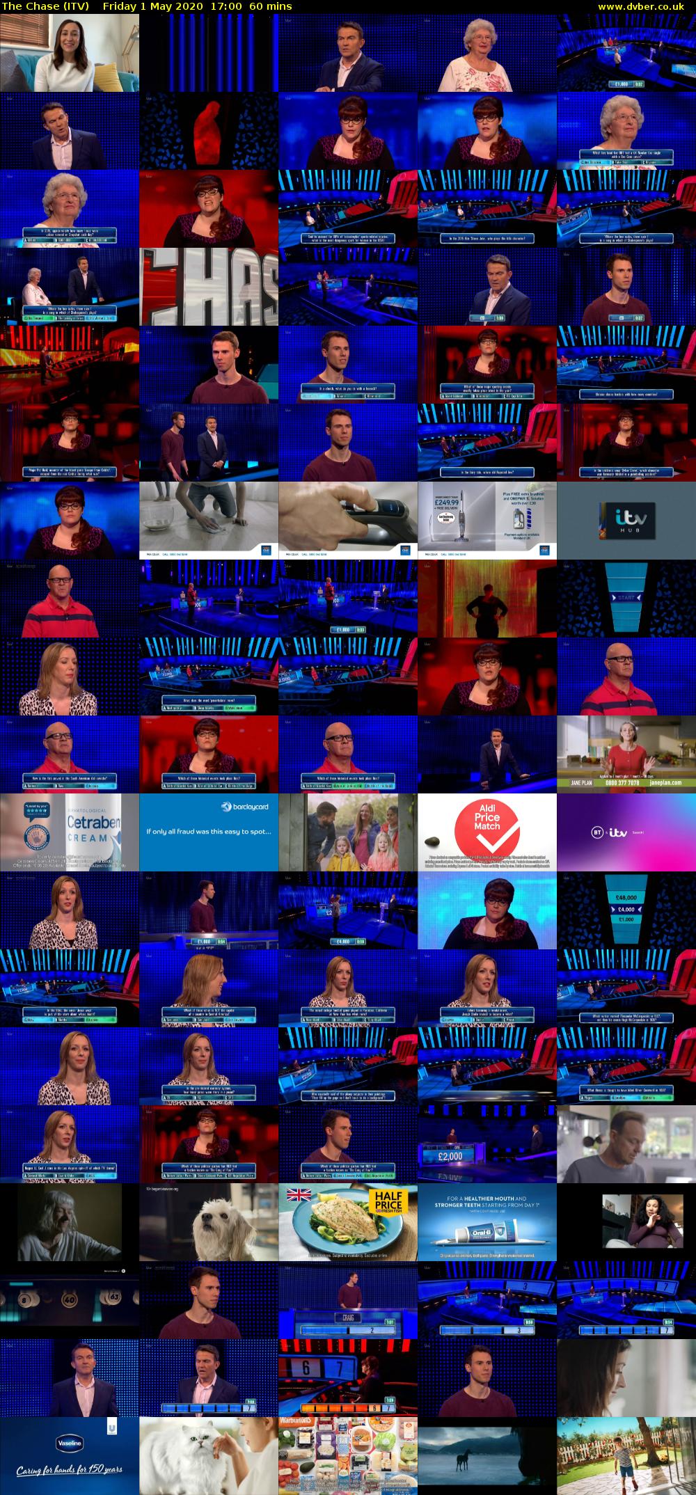 The Chase (ITV) Friday 1 May 2020 17:00 - 18:00