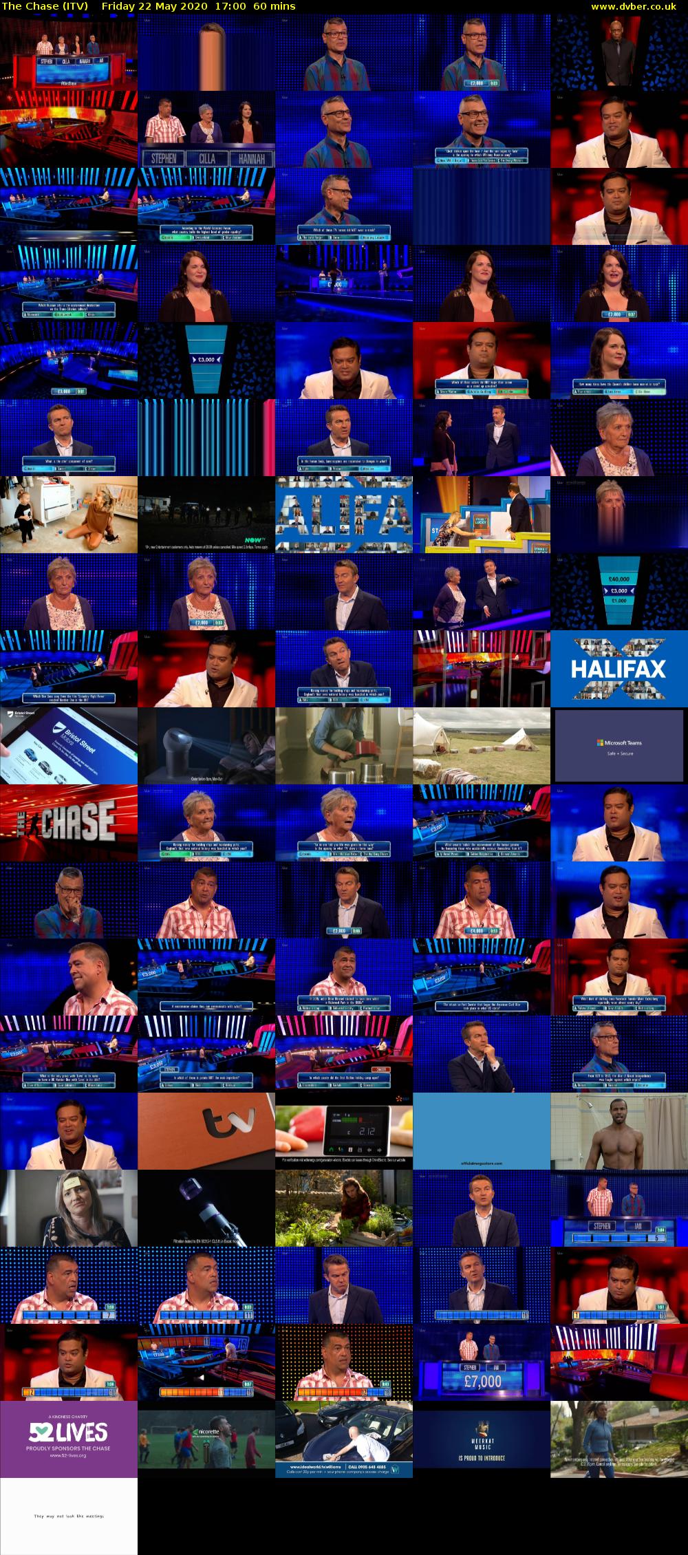 The Chase (ITV) Friday 22 May 2020 17:00 - 18:00