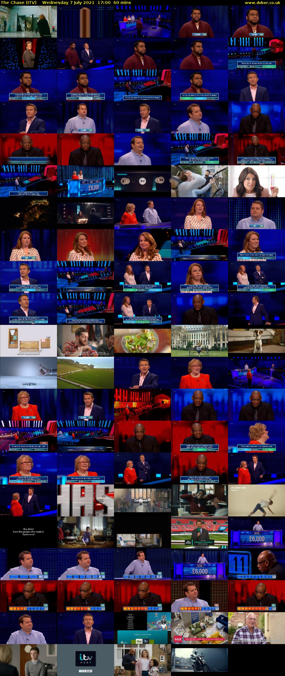 The Chase (ITV) Wednesday 7 July 2021 17:00 - 18:00