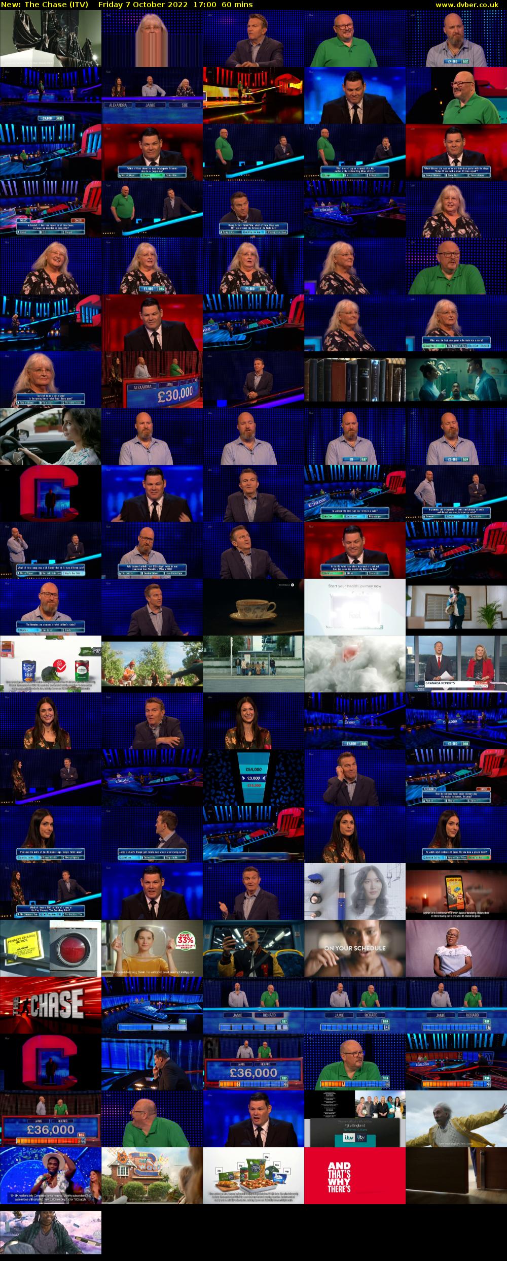 The Chase (ITV) Friday 7 October 2022 17:00 - 18:00