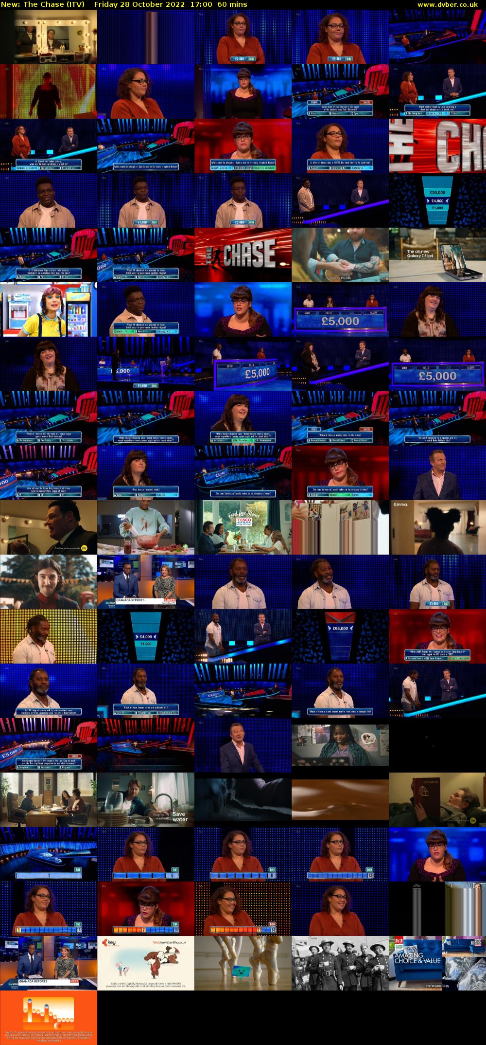 The Chase (ITV) Friday 28 October 2022 17:00 - 18:00