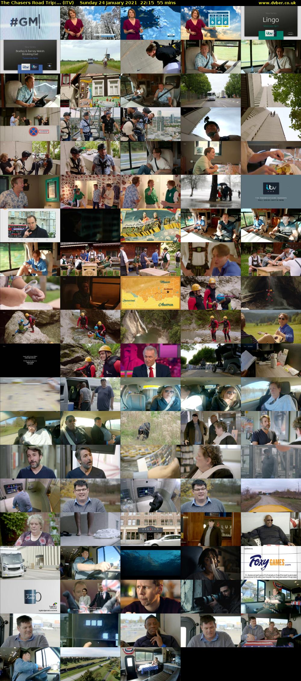 The Chasers Road Trip:... (ITV) Sunday 24 January 2021 22:15 - 23:10