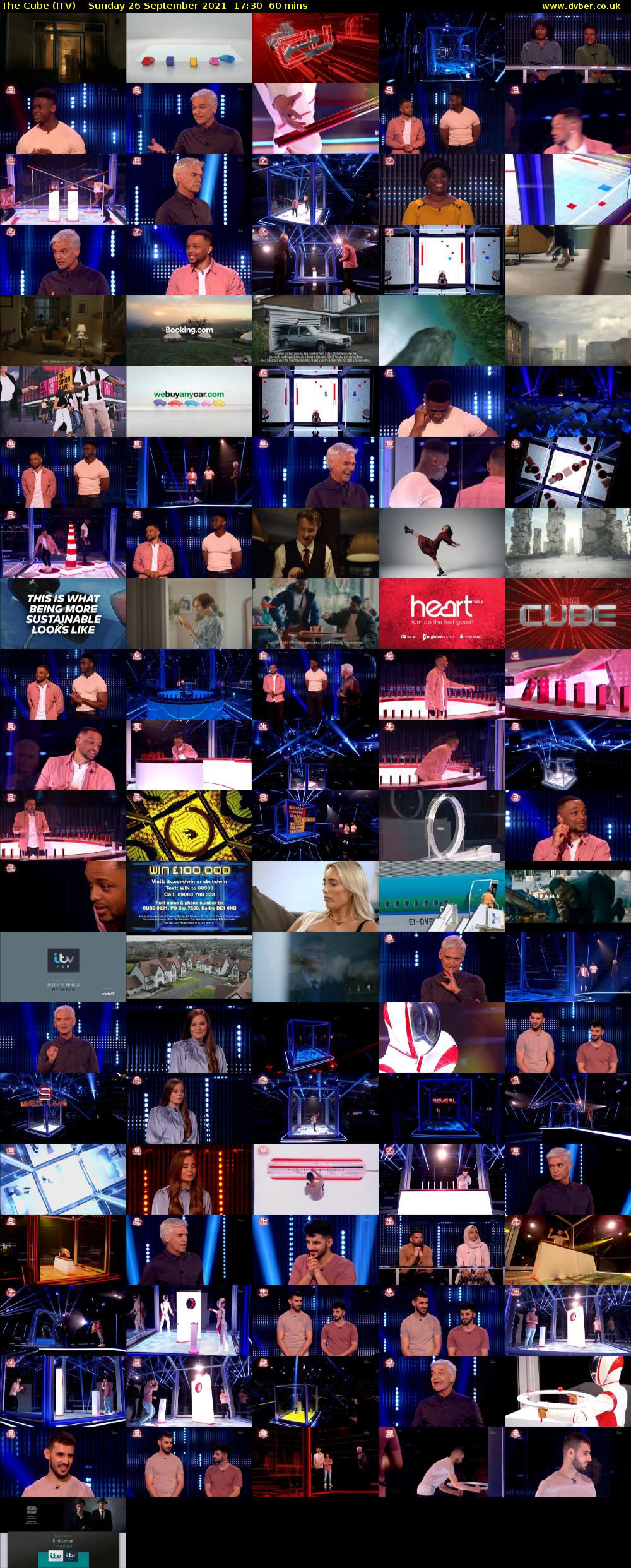 The Cube (ITV) Sunday 26 September 2021 17:30 - 18:30