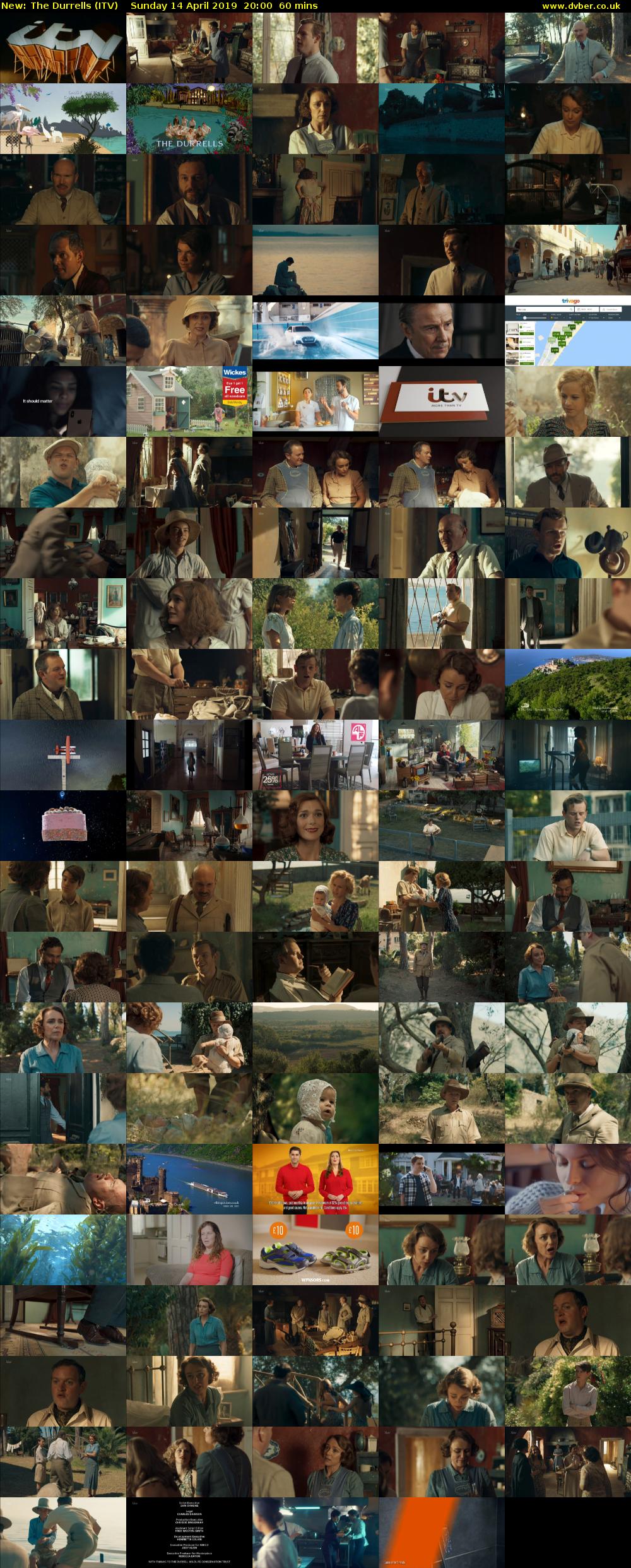 The Durrells (ITV) Sunday 14 April 2019 20:00 - 21:00