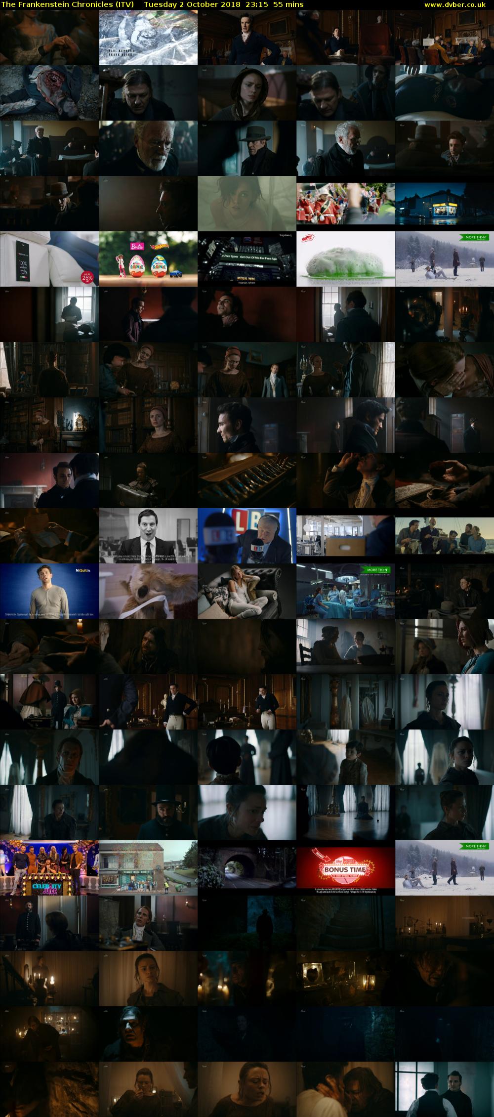 The Frankenstein Chronicles (ITV) Tuesday 2 October 2018 23:15 - 00:10