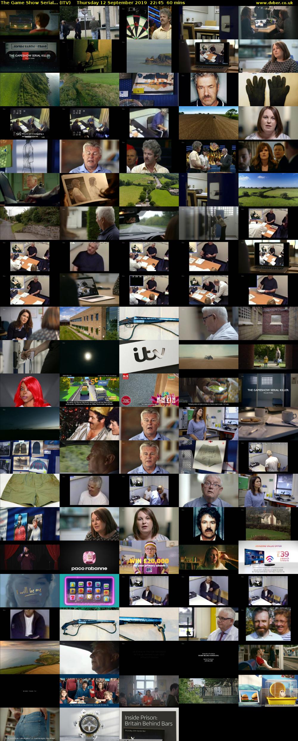 The Game Show Serial... (ITV) Thursday 12 September 2019 22:45 - 23:45