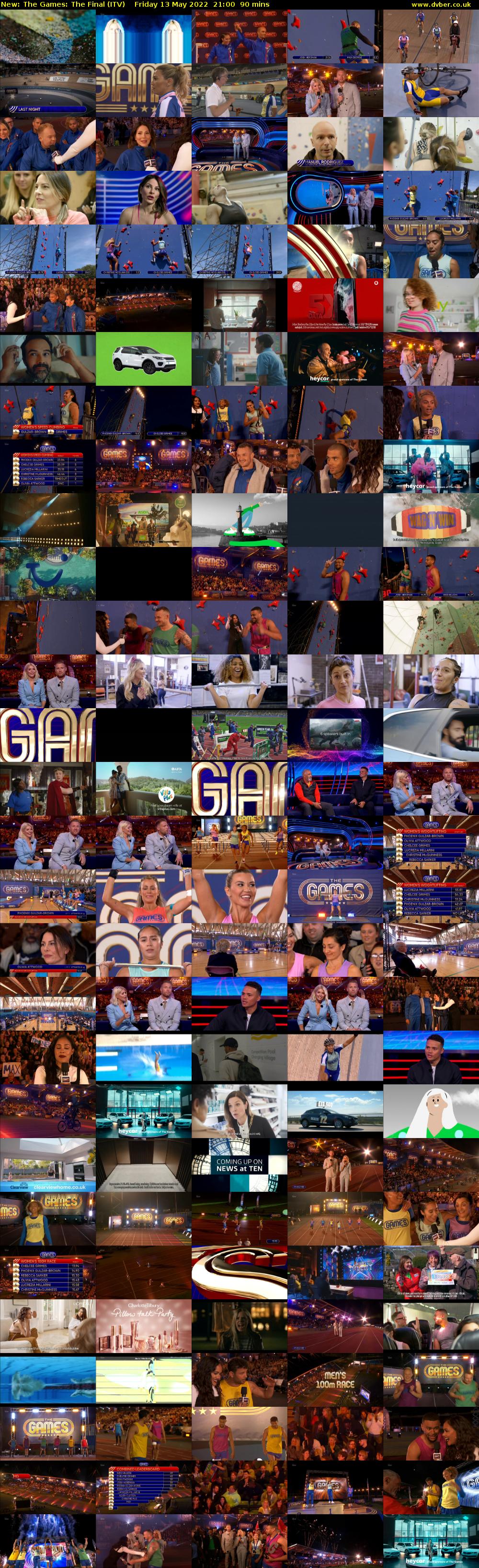 The Games: The Final (ITV) Friday 13 May 2022 21:00 - 22:30