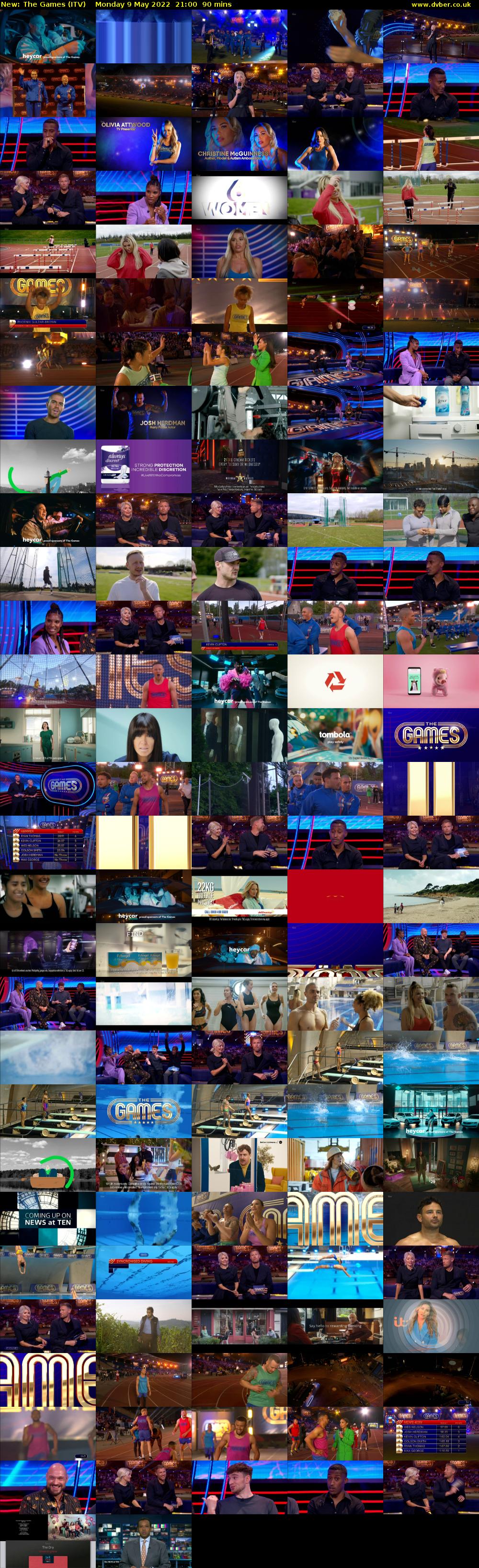 The Games (ITV) Monday 9 May 2022 21:00 - 22:30