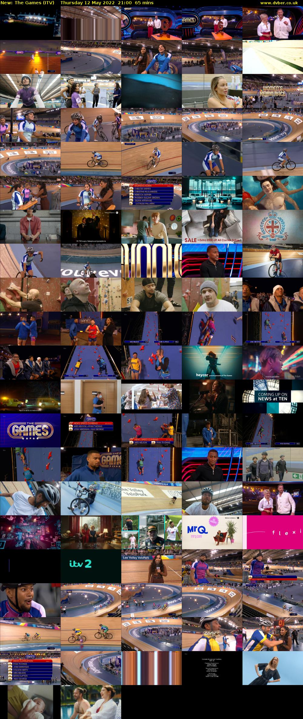 The Games (ITV) Thursday 12 May 2022 21:00 - 22:05