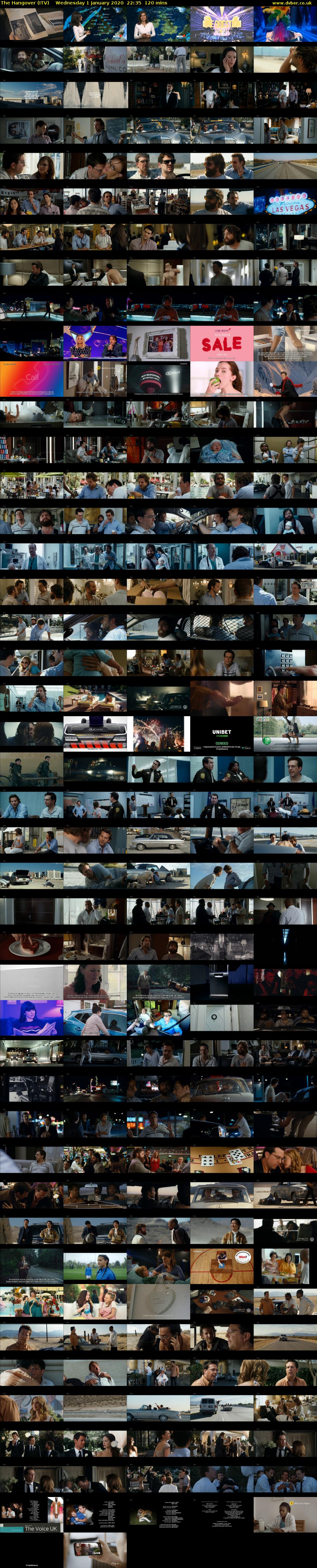 The Hangover (ITV) Wednesday 1 January 2020 22:35 - 00:35