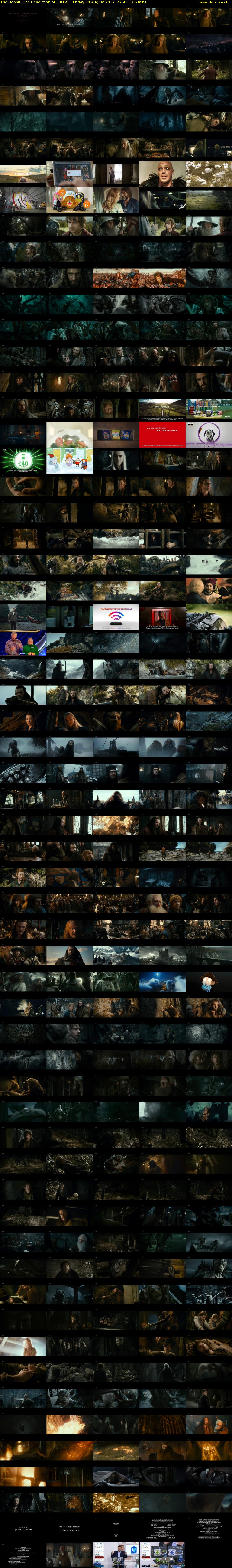The Hobbit: The Desolation of... (ITV) Friday 30 August 2019 22:45 - 01:30