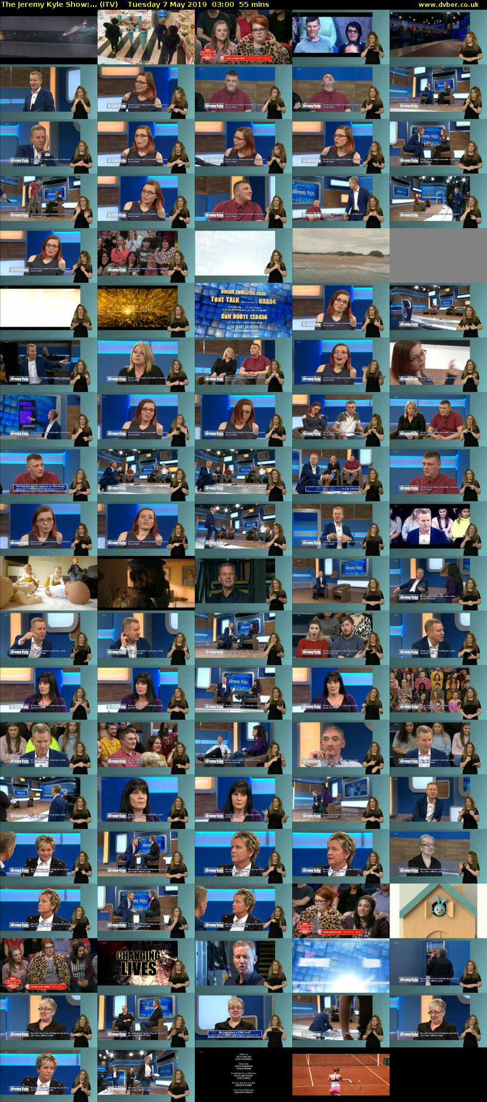 The Jeremy Kyle Show:... (ITV) Tuesday 7 May 2019 03:00 - 03:55