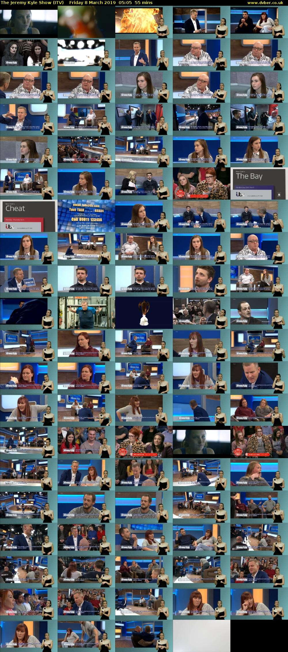 The Jeremy Kyle Show (ITV) Friday 8 March 2019 05:05 - 06:00