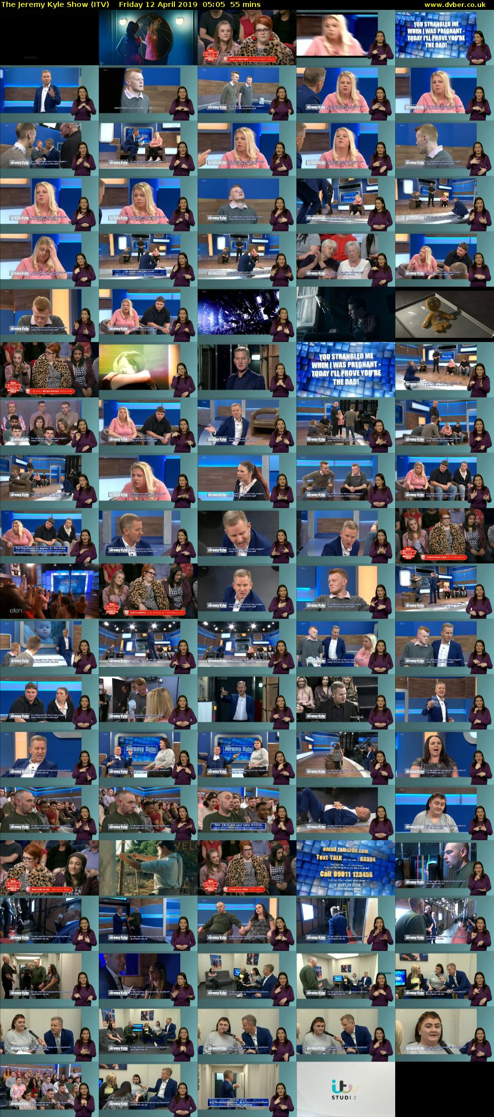 The Jeremy Kyle Show (ITV) Friday 12 April 2019 05:05 - 06:00